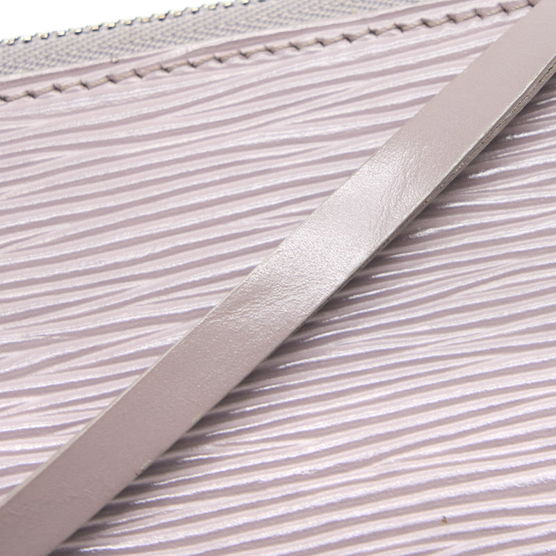 Louis Vuitton Vintage Pochette Epi Light Purple Brushed SHW