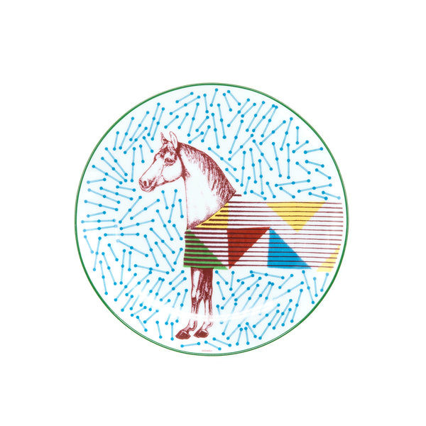Hermes Hippomobile Dessert Plate (Sell in A Set)