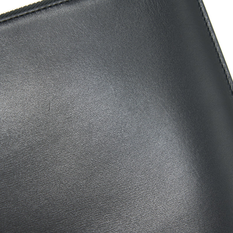 Saint Laurent iPad Holder /Clutch Calfskin Black SHW