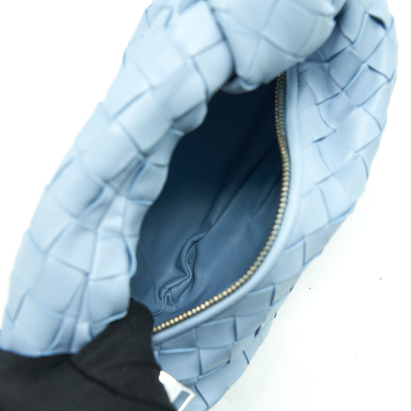 Bottega Veneta Mini Jodie Bag Light Blue SHW