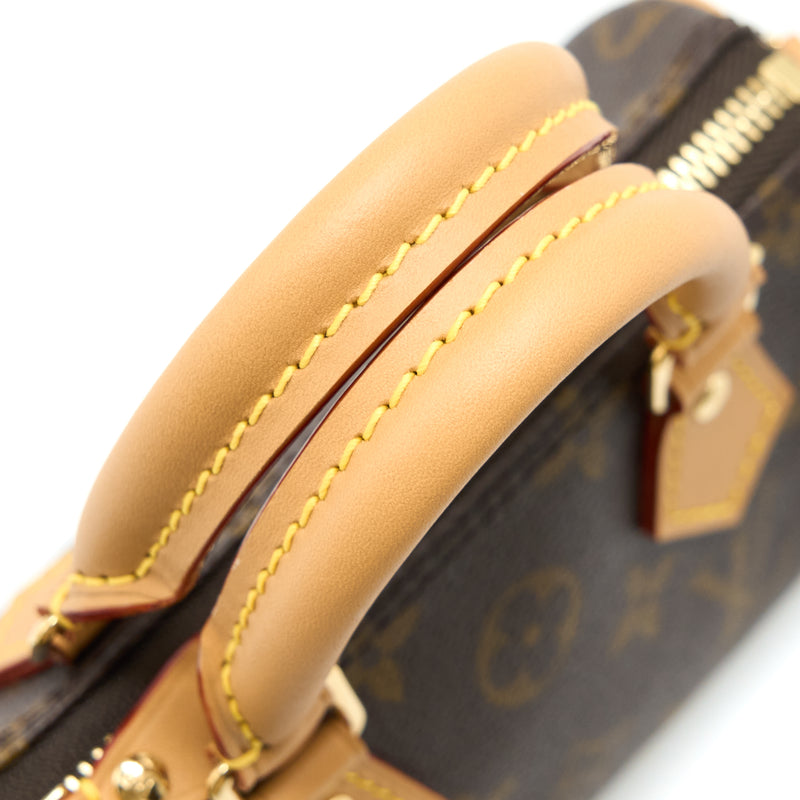 Louis Vuitton Nano Speedy Monogram Canvas GHW