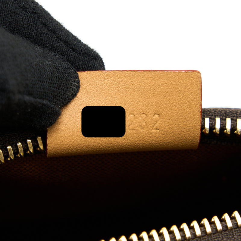 Louis Vuitton Nano Speedy Monogram Canvas GHW