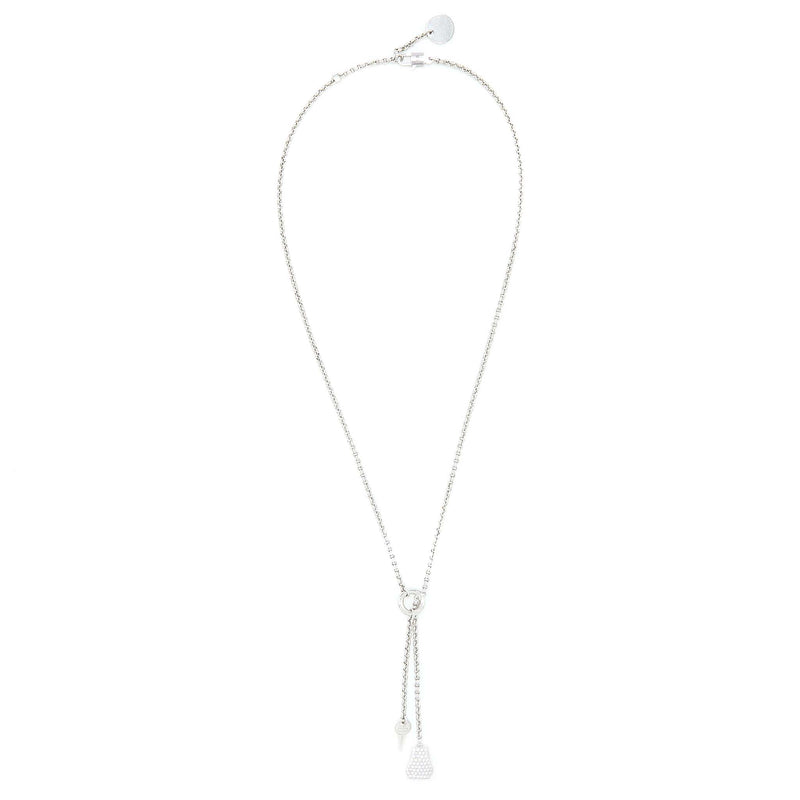 Hermes Kelly Cloche the Necklace Small Model White Gold Diamonds