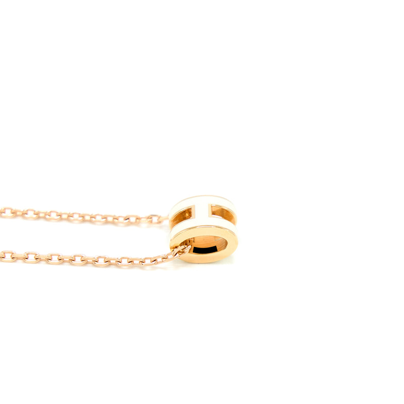 Hermes Mini Pop H Blanc RGHW