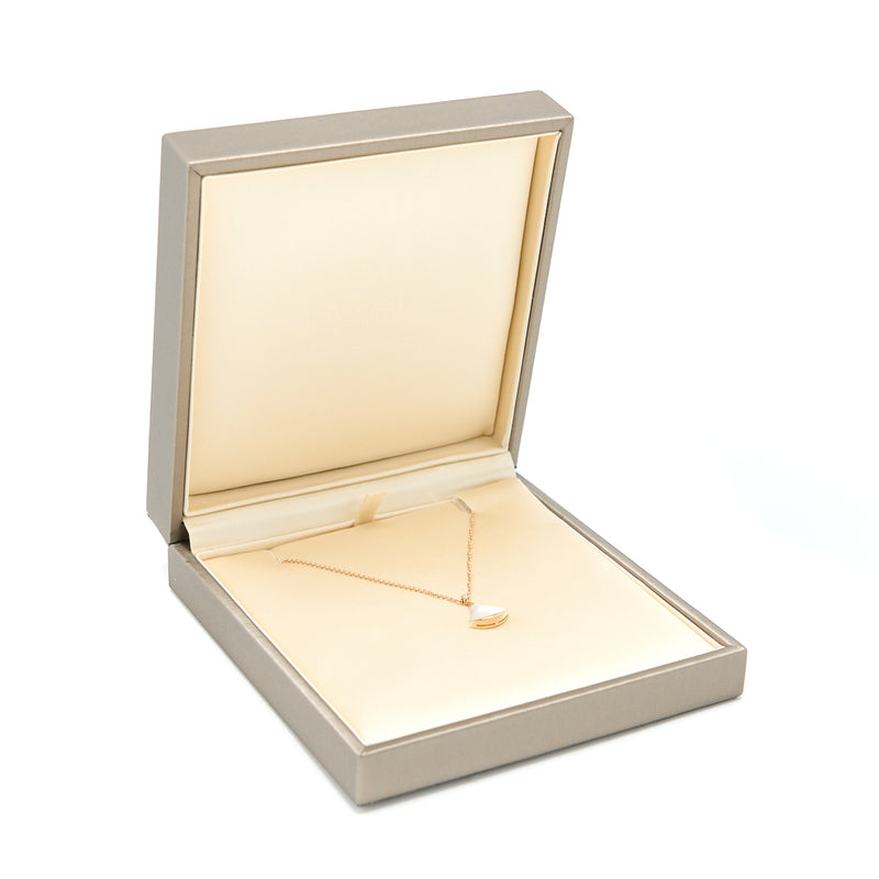 Bvlgari Diva’s Dream Necklace Mother Of Pearl With Diamond Rose Gold