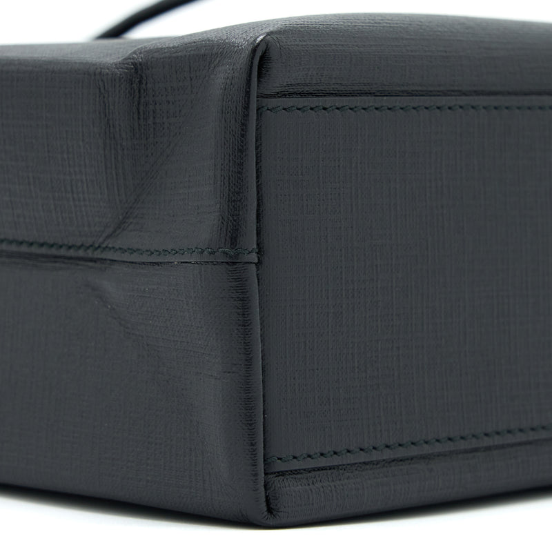 Balenciaga Top Handle Shopping Tote Bag Calfskin Black SHW