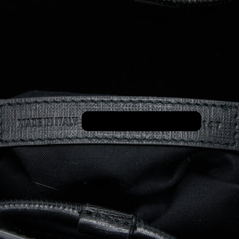 Balenciaga Top Handle Shopping Tote Bag Calfskin Black SHW