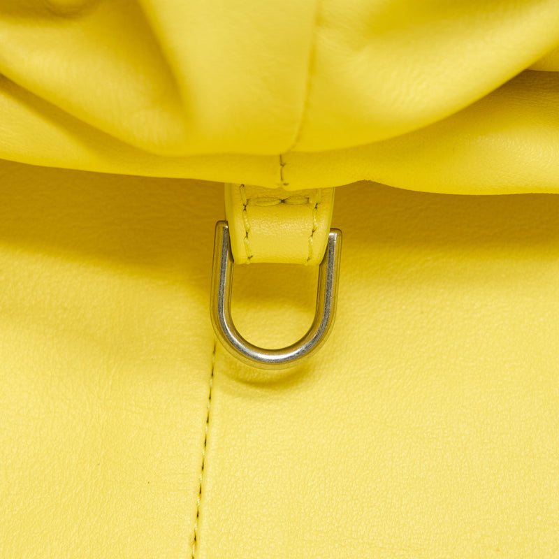 Bottega Veneta Clutch Calfskin Yellow