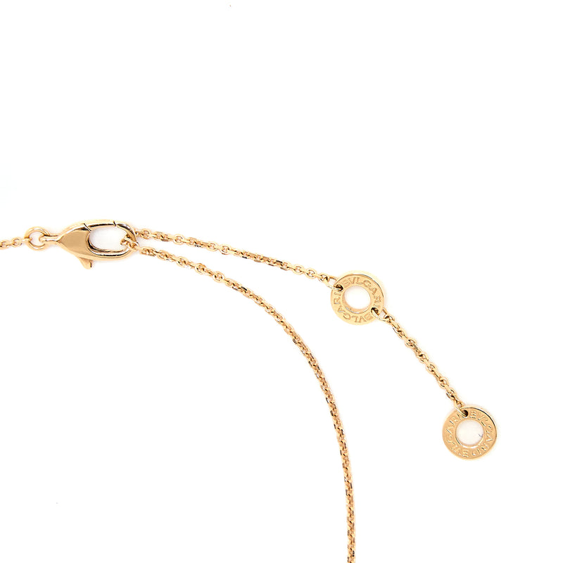 Bvlgari Diva’s Dream Necklace Mother Of Pearl With Diamond Rose Gold