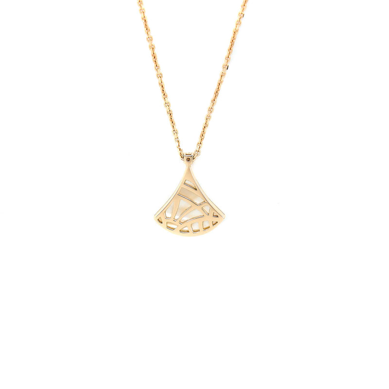 Bvlgari Diva’s Dream Necklace Mother Of Pearl With Diamond Rose Gold
