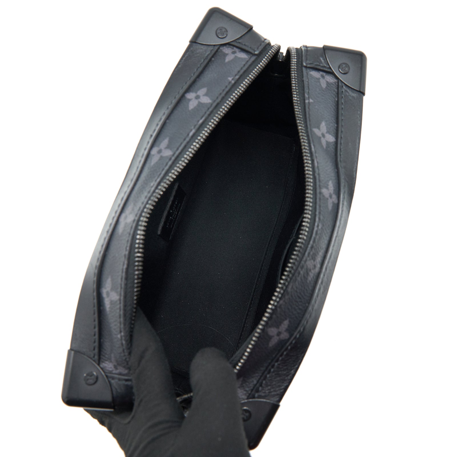 Louis Vuitton Soft Trunk Black Monogram M44730