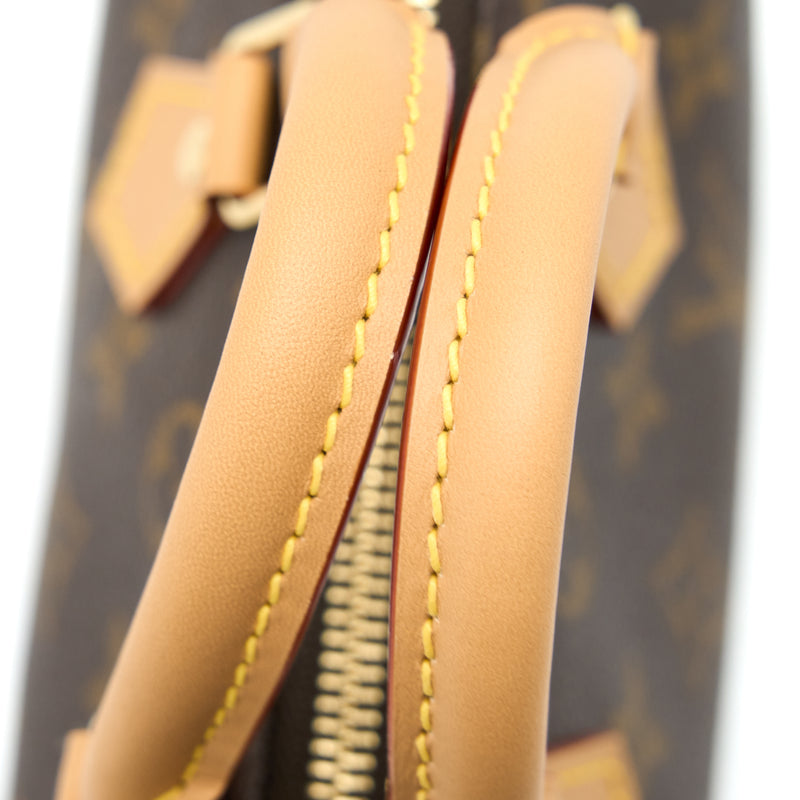 Louis Vuitton Nano Speedy Monogram Canvas GHW