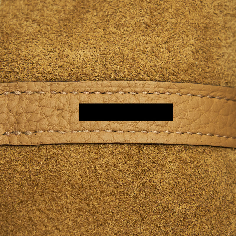 Hermes Picotin 18 Lock Bag Clemence Biscuit GHW Stamp Z