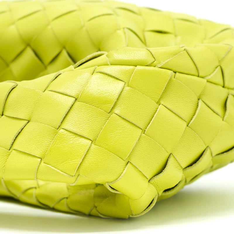 Bottega Veneta Mini Jodie Kiwi GHW