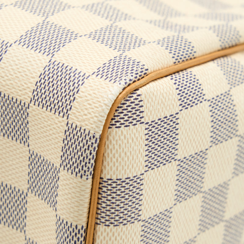 Louis Vuitton Speedy 30 Damier Azur Canvas GHW