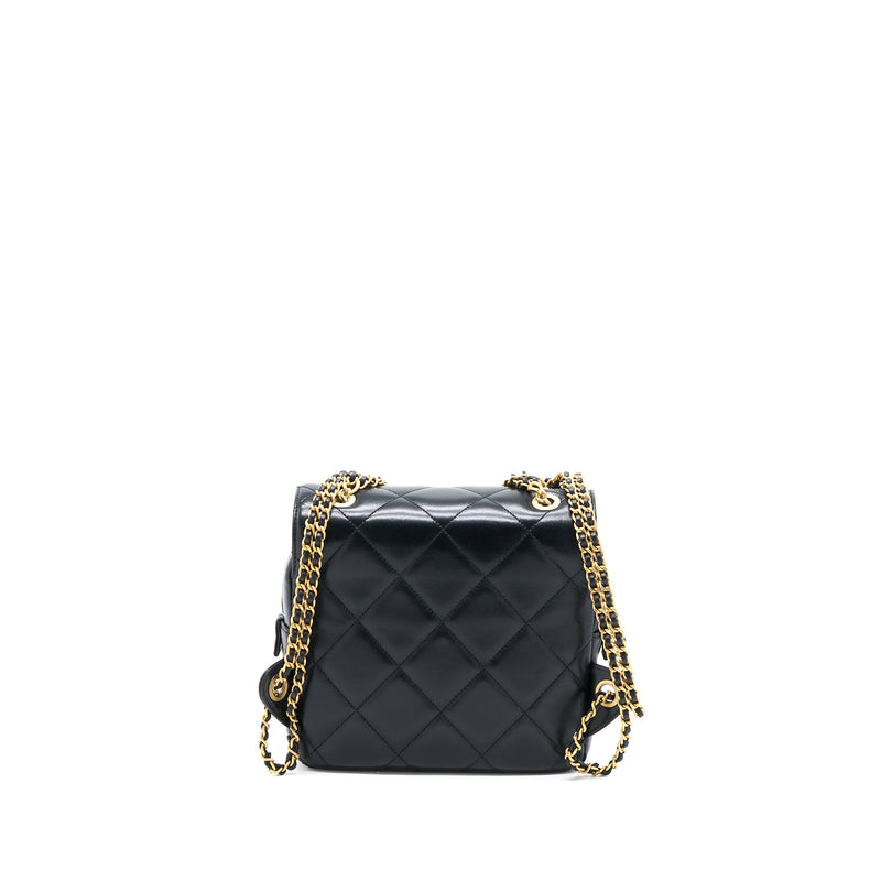 Chanel 23P Ado Backpack Lambskin Black GHW (Microchip)