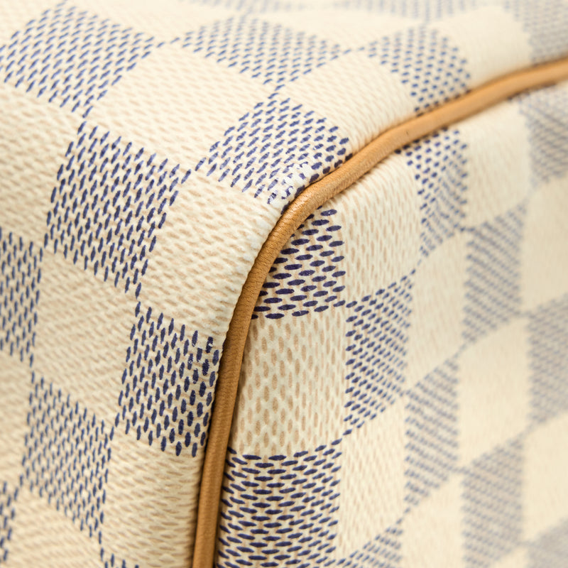 Louis Vuitton Speedy 30 Damier Azur Canvas GHW