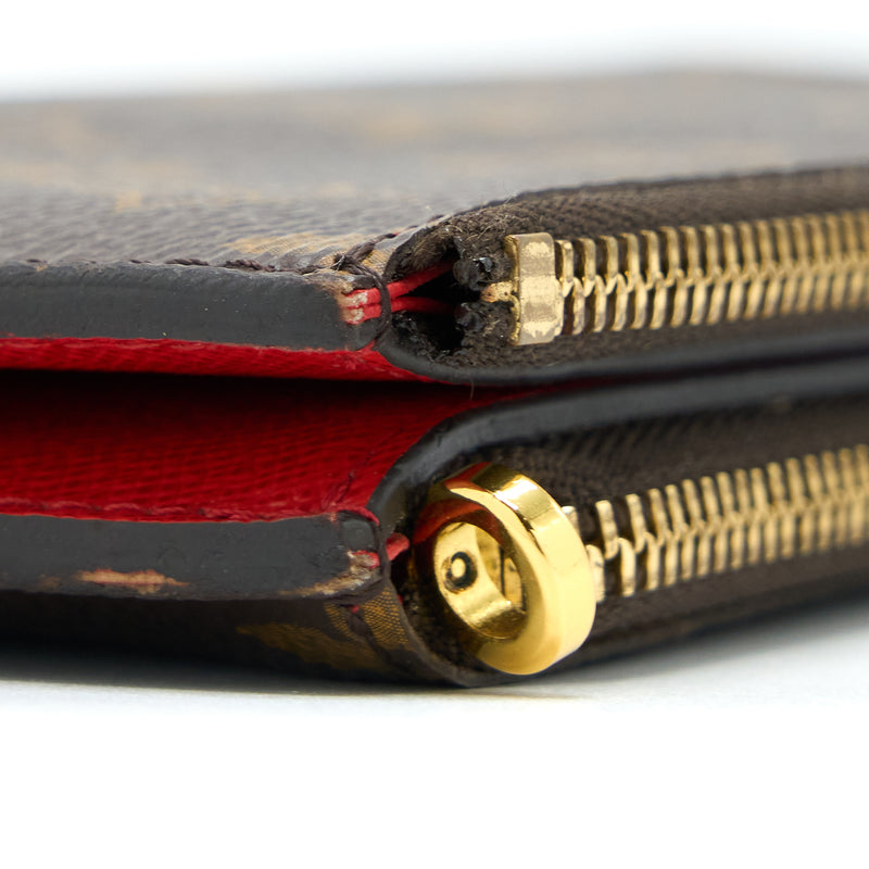 Louis Vuitton double zip wallet