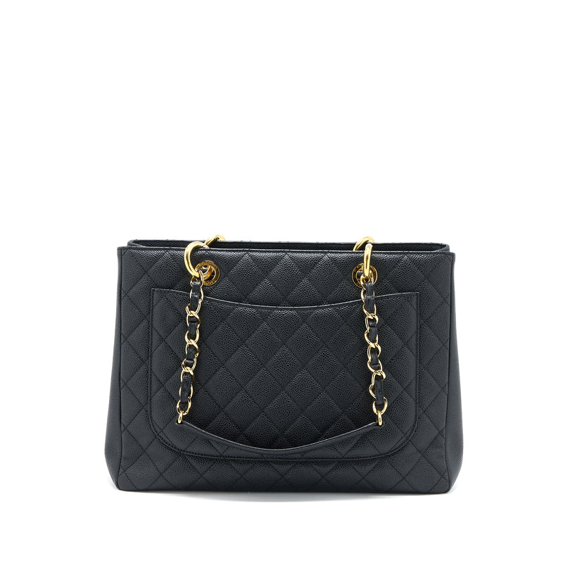 Chanel Grand Shopping Tote Bag Caviar Black GHW
