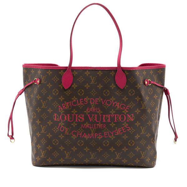 Louis Vuitton Neverfull GM Articles De Voyage Monogram Canvas GHW