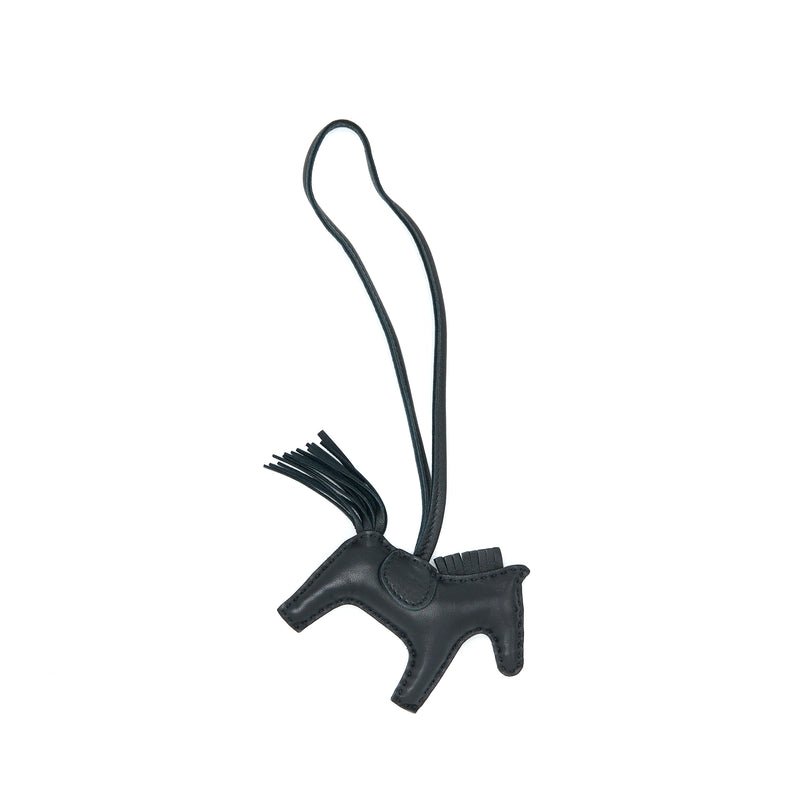 Hermes Rodeo PM Bag Charm So Black