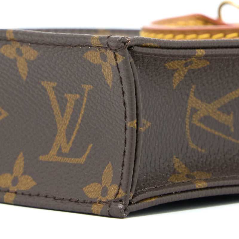 Louis Vuitton Petit Sac Plat Monogram Canvas GHW