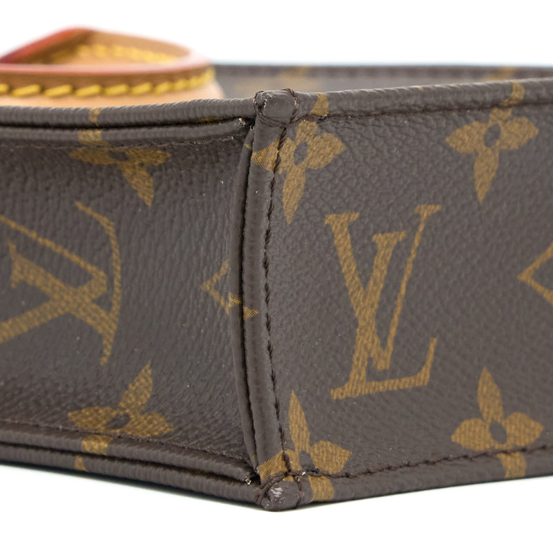 Louis Vuitton Petit Sac Plat Monogram Canvas GHW