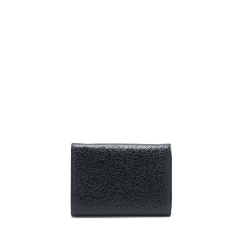 Gucci Mini Dionysus Wallet On Chain Grained Calfskin Black SHW