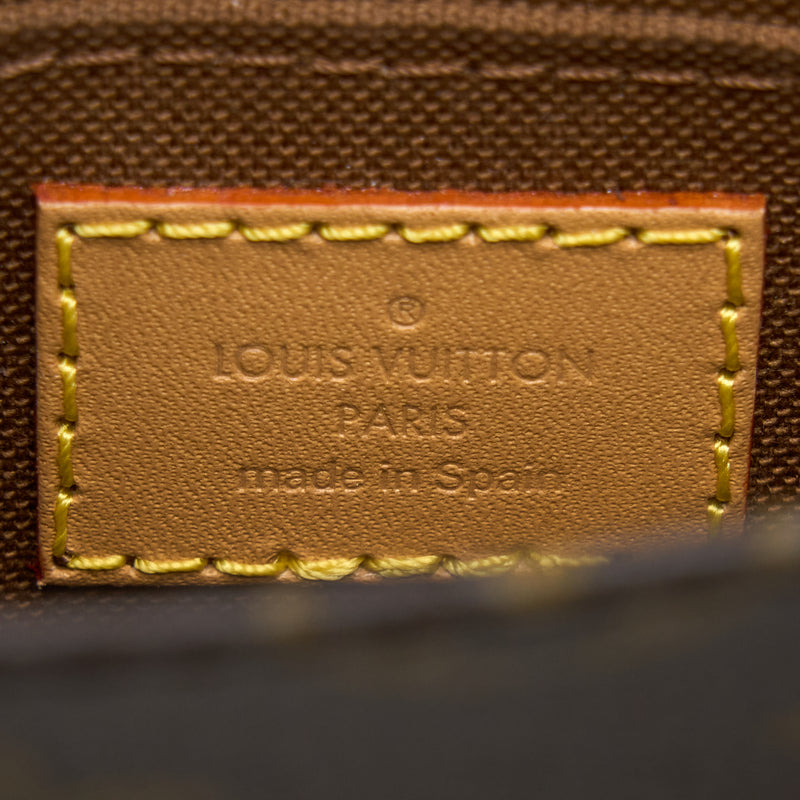 Louis Vuitton Petit Sac Plat Monogram Canvas GHW
