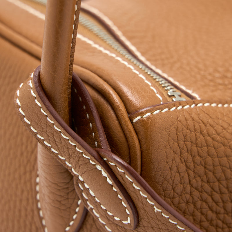 Hermes Lindy 26 Clemence Gold SHW Stamp T