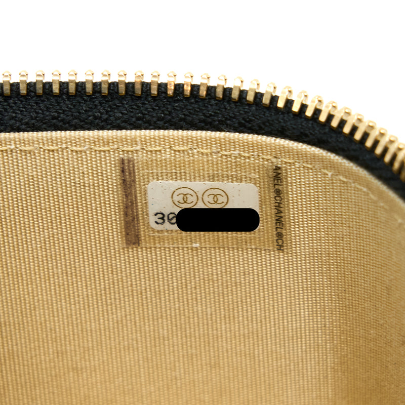 Chanel Pearl Crush Mini Vanity Lambskin Black GHW