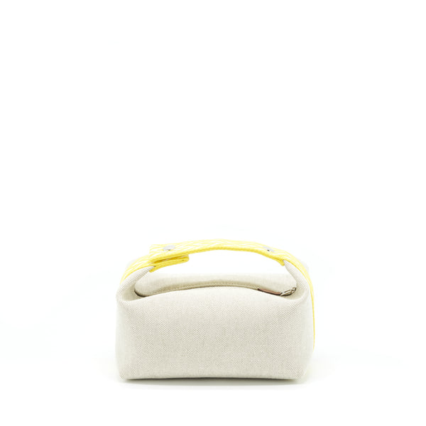 Hermes Trousse De Toilette Brad A Brac PM Jaune Citron