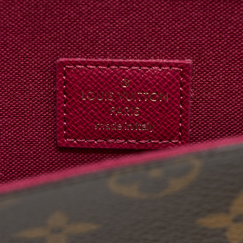 Louis Vuitton Felicie Pochette Monogram Canvas GHW