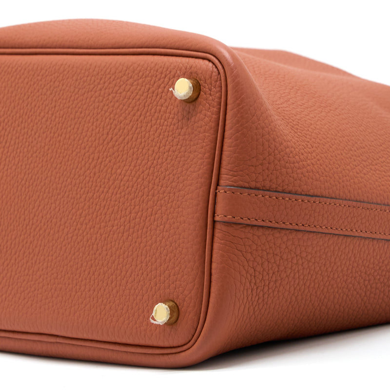 Hermes Picotin 18 Lock Bag Clemence Cuive GHW Stamp Y