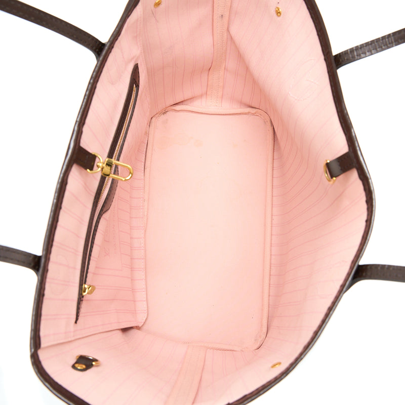Louis Vuitton Neverfull MM Damier Ebene/Pink GHW