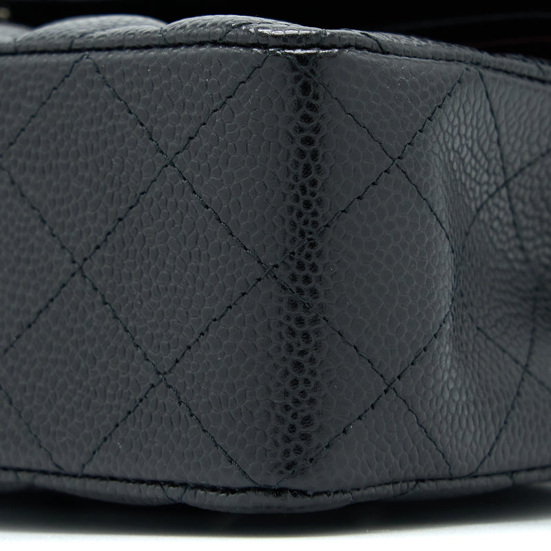 Chanel Small Classic Flap Bag Caviar Black SHW