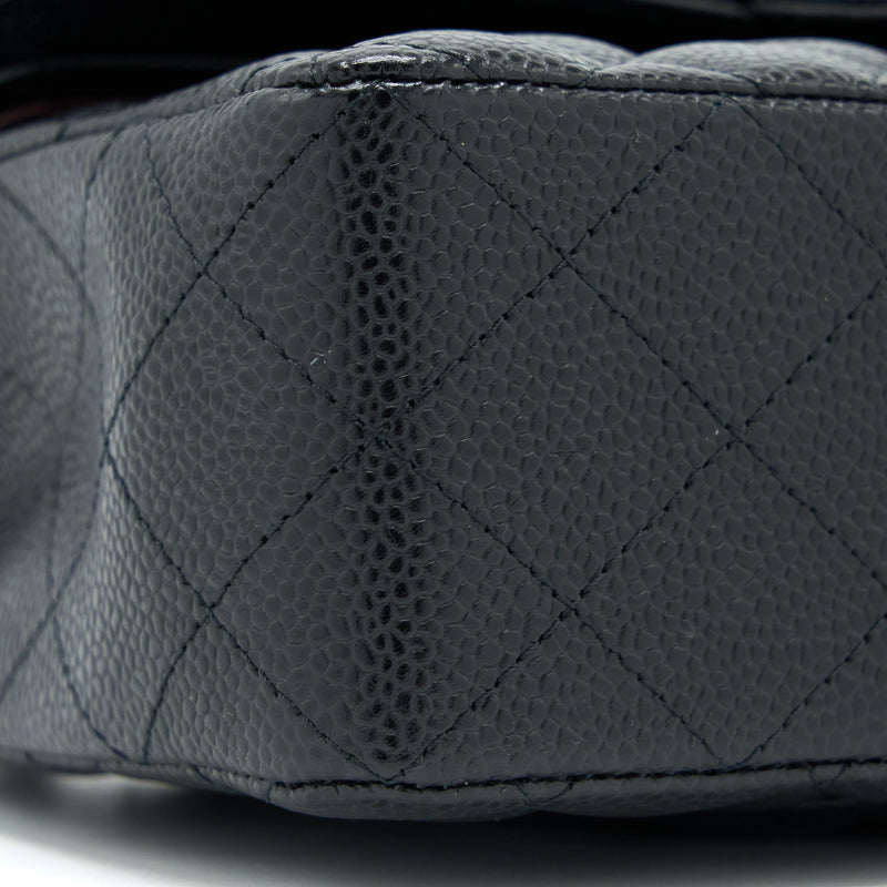 Chanel Small Classic Flap Bag Caviar Black SHW