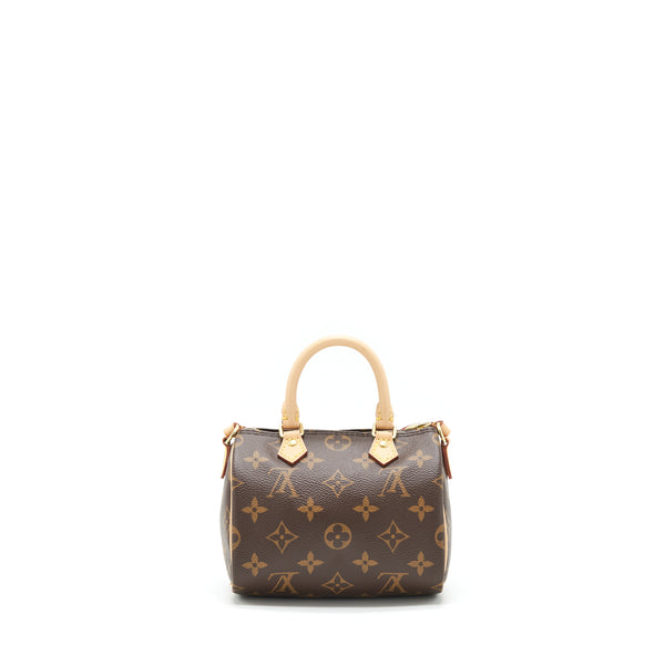 Louis Vuitton Nano Speedy Monogram Canvas year2021