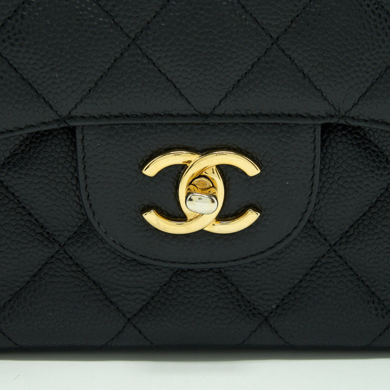 Chanel Jumbo Classic Double Flap Bag Caviar Black GHW