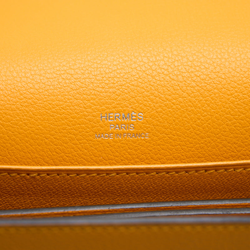 Hermes Mini Roulis Evercolor 9V Jaune D’or SHW Stamp A