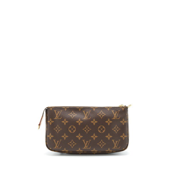Louis Vuitton Pochette Accessories Monogram Canvas GHW