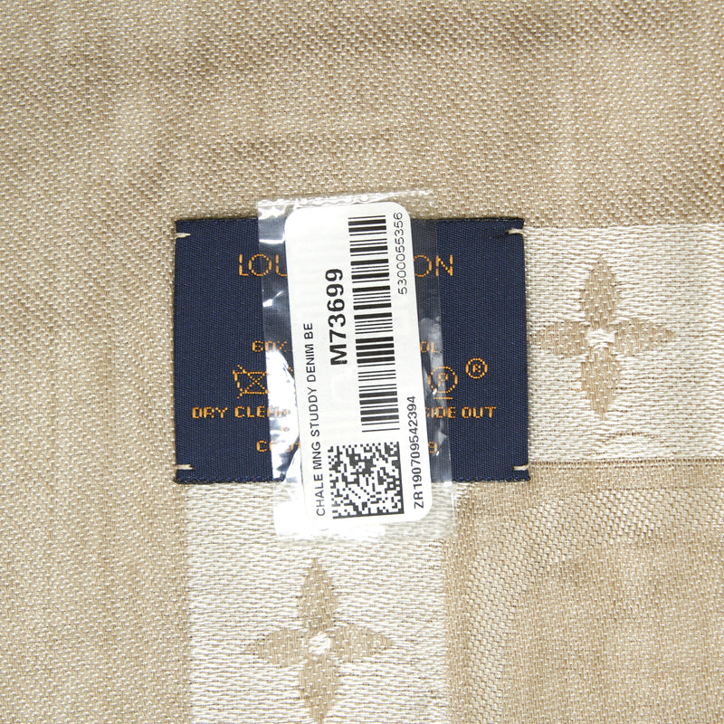 Louis Vuitton Scarf With Rockstuds Grey/Multicolour