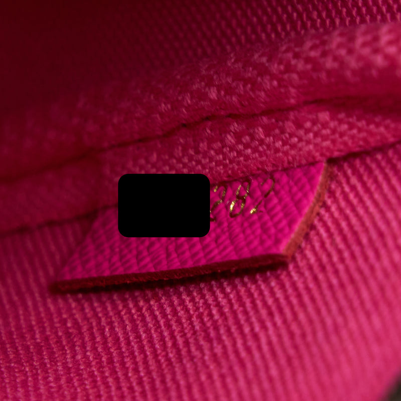 Louis Vuitton 2022 Christmas Limited Mini Pochette Accessories Monogram Canvas Seoul Boutique GHW