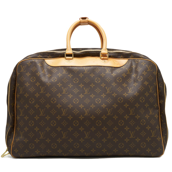 Louis Vuitton Vintage Luggage Bag With Strap Monogram Canvas Year 1997
