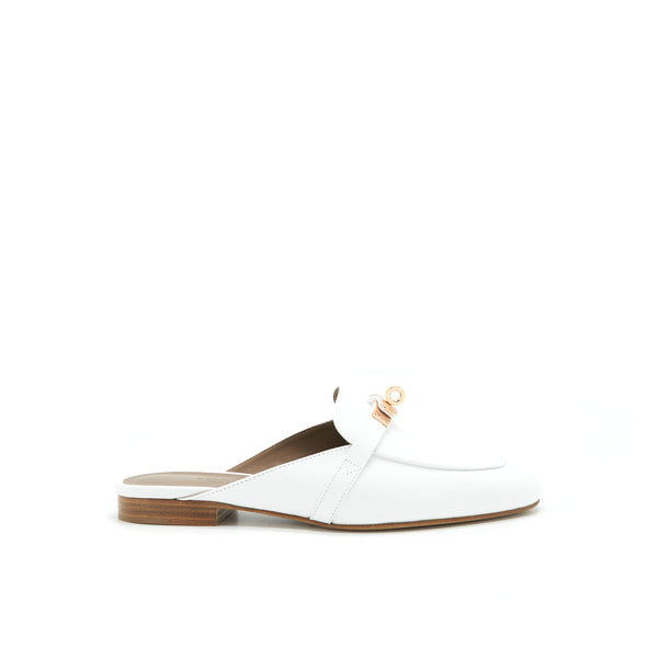 Hermes size37 Oz Mule Blanc RGHW