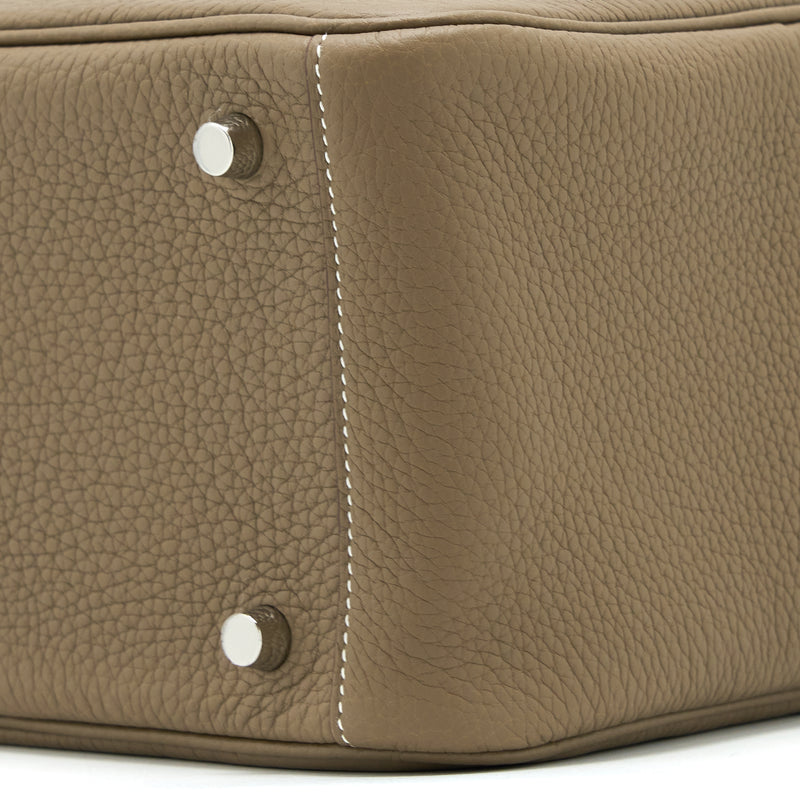 Hermes Lindy 26 Clemence Etoupe SHW Stamp U