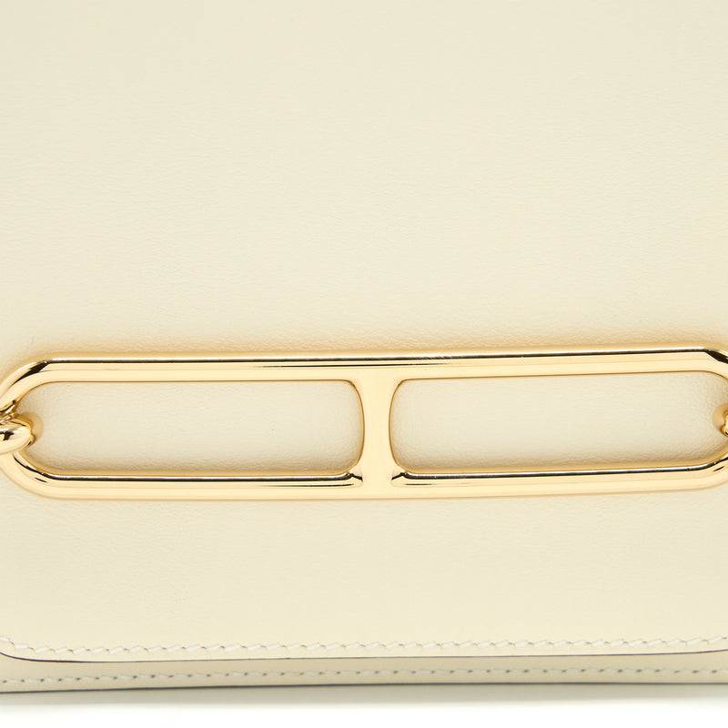 Hermes Mini Roulis Swift Nata LGHW Stamp Z