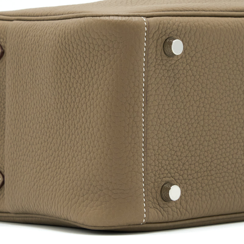 Hermes Lindy 26 Clemence Etoupe SHW Stamp U
