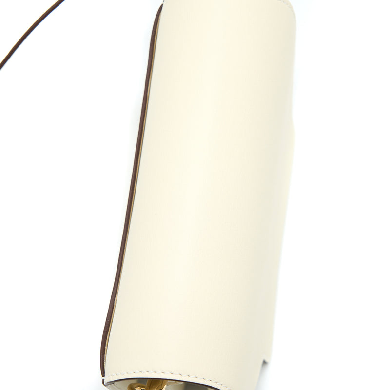 Hermes Mini Roulis Swift Nata LGHW Stamp Z
