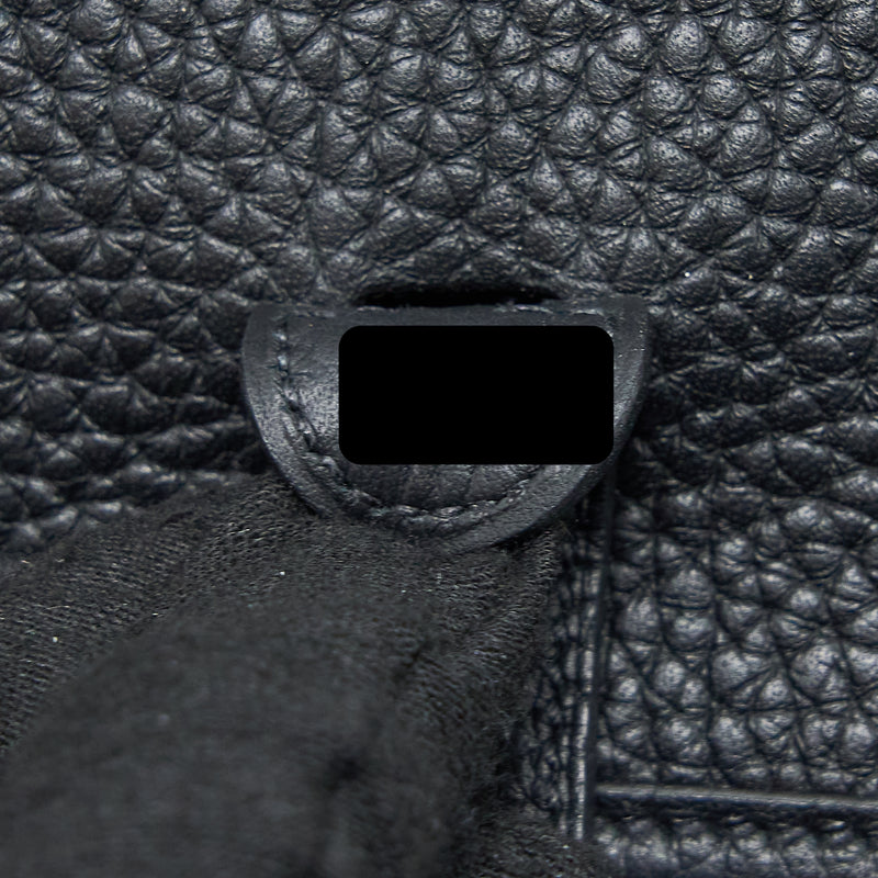 Hermes Mini Evelyne Clemence Black GHW Stamp Z